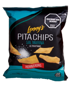Lennys pita chips sal marina x 150 gr