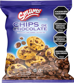Smams galletas chips chocolate x 150 gr