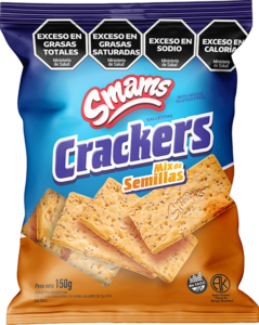 Smams crackers semillas x 150 gr