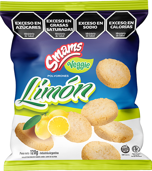 Smams polvorones limón x 120 gr