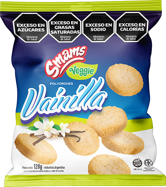 Smams polvorones vainilla x 120 gr