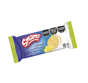 Smams rellenas limón x 105 gr