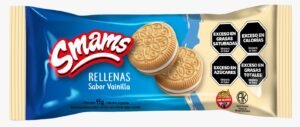 Smams rellenas vainilla x 105 gr
