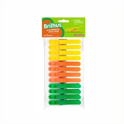 Boches plasticos Brilhus x 12 u