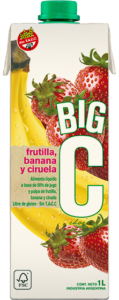 Big C frutilla/banana x 1000cc
