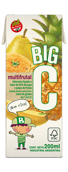 Big C multifruta 18 x 200cc