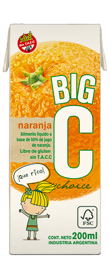 Big C naranja 18 x 200cc